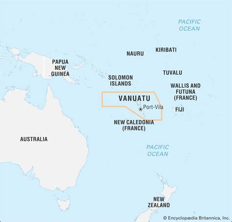 what continent is vanuatu in.
